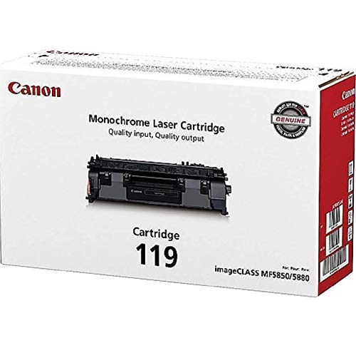Canon 3479B001 Type 119 Black Toner Cartridge 2.3K Yield