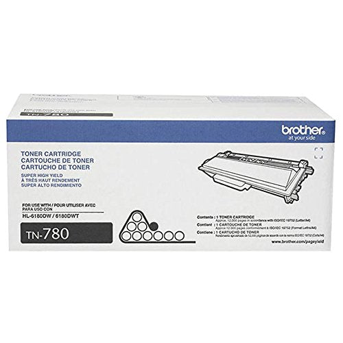 Brother TN-780 DCP-8250 HL-6180 MFC-8950 Toner -Cartridge (Black) in Retail Packaging