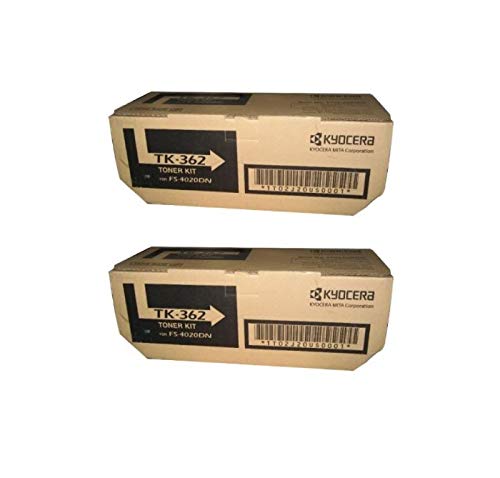 KYOCERA TK-362 (TK362) Black Toner Cartridge 2-Pack for FS-4020DN