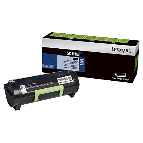 Lexmark 50F1H0E High-Yield Black Toner Cartridge