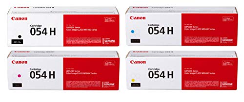 Canon High Yield Toner Cartridge Set for LBP622 & MF644 - Black 3100 Pages/Cyan 2300/Magenta 2300/Yellow 2300