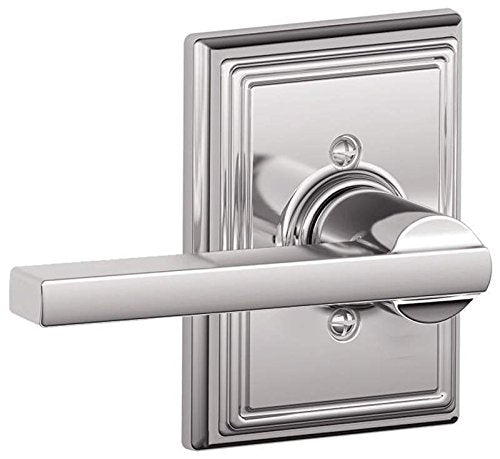 Schlage Latitude F170-LAT-ADD Dummy Lever, Polished Chrome