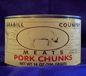 Grabill Canned Boneless Pork Chunks 13 oz