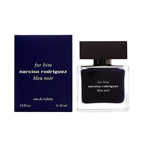 Narciso Rodriguez Bleu Noir for Men Eau de Toilette Spray, 1.6 Ounce