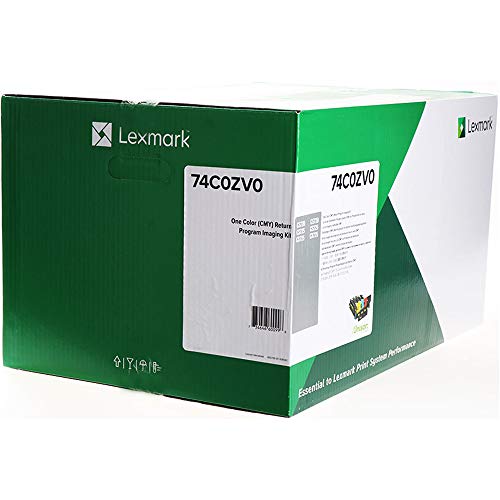 Lexmark Brand Name Genuine OEM Color CMY Return Program Imaging Kit 74C0ZV0