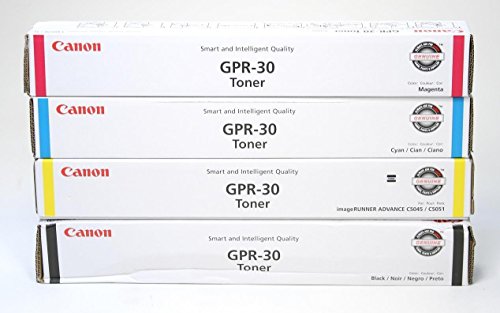 Canon GPR-30 Toner Cartridge Set (OEM) 2789B003AA. 2793B003AA. 2797B003AA. 2801B003AA