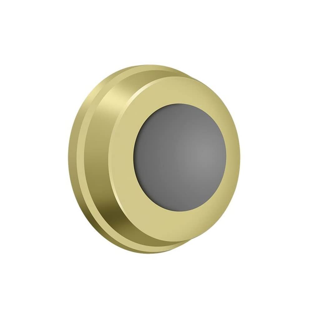 Deltana WB100U3 Flush Bumper 1in Brass
