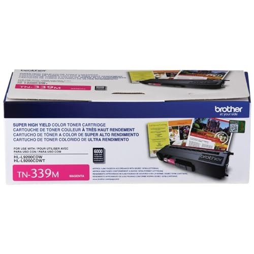 Generic Compatible Toner Cartridge Replacement for Brother TN339 (Magenta, 1-Pack)