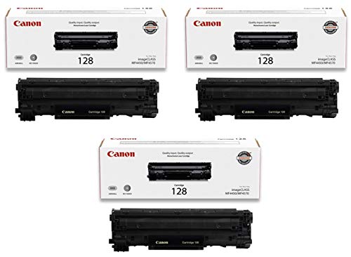 Canon Original 128 Toner Cartridge - Black (3)