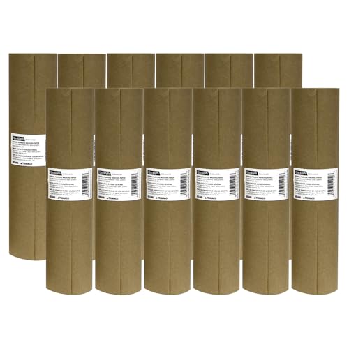 Trimaco 12-Rolls of 12" x 180' GP12 Easy Mask Brown General Purpose Masking Paper