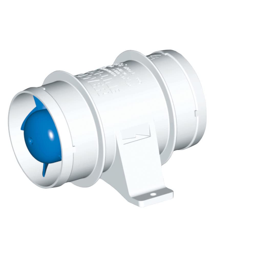 Rule 140 76mm In-Line Blower Fan 12V