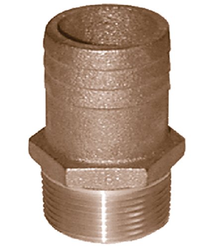 GROCO Bronze 1-1/2" NPT x 1-3/4" Hose Fitting