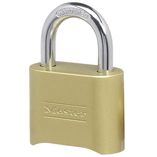 Master Lock 175 Combination Padlock Brass