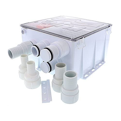 Rule Shower Drain Box with 1100 GPH 12V Pump 99B