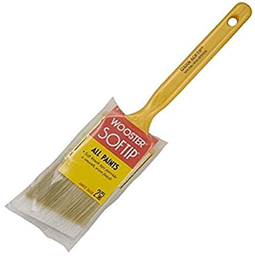Wooster Brush Q3208-2 Softip Angle Sash Paintbrush, (Pack of Three - 2-Inch)