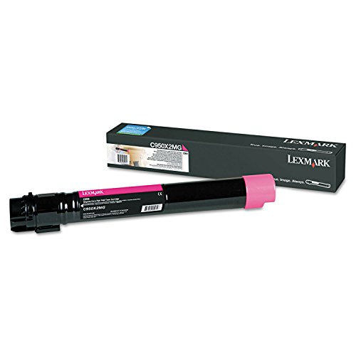Lexmark C950x2mg Extra High-Yield Toner, 22,000 Page-Yield, Magenta