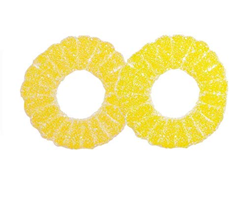 Vidal Bulk Candy Pineapple Wedges 2.2 Pounds Bulk Bag