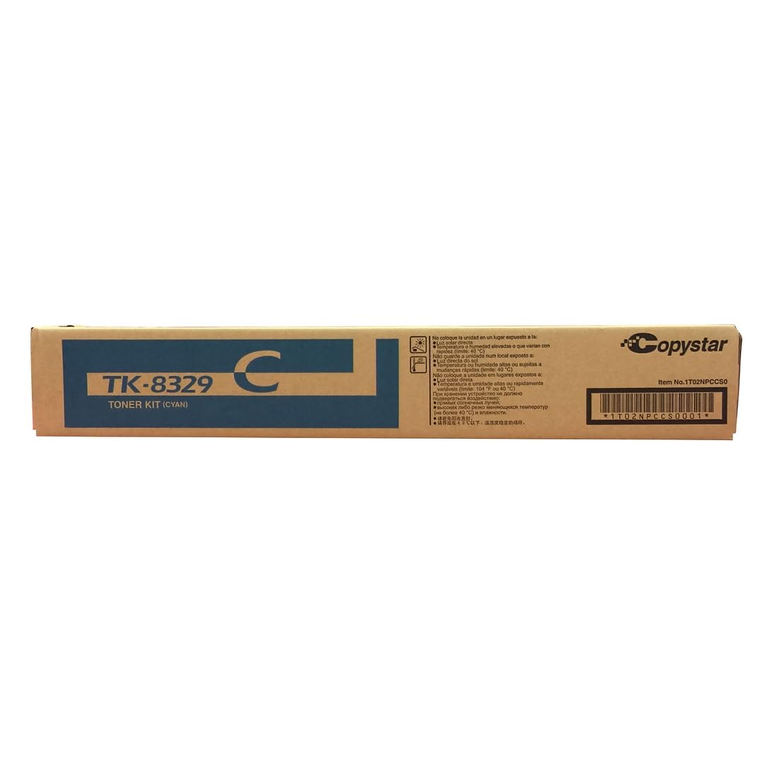 Kyocera TK-8329C Cyan Toner Cartridge 1T02NPCCS0