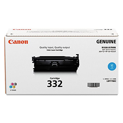 Canon 6262B012 Cyan Toner Cartridge 6400 Pages