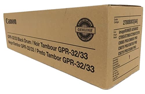 Canon 2780B003BA Gpr32 Gpr33 Drum Black