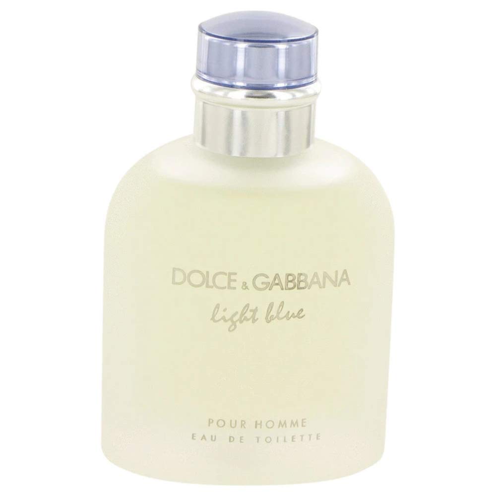 Dolce & Gabbana Light Blue for Men Eau de Toilette Spray, 4.2 Ounce (Tester/Plain Box)