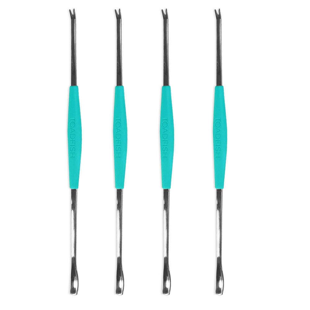Toadfish Seafood Forks 4 Pack 9"