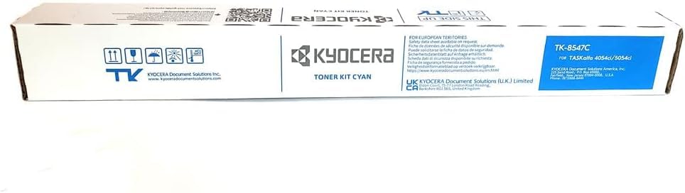 TK-8547C 1T02YMCUS0 Cyan Toner Cartridge for Supported Printers TASKalfa 4054ci / 5054ci