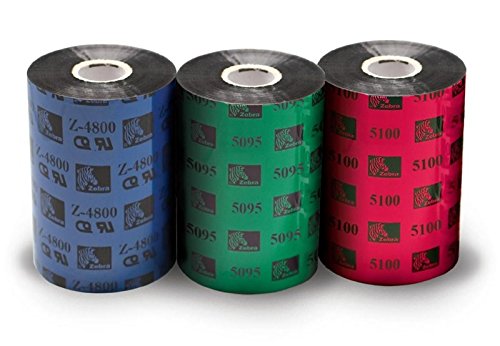 Zebra Technologies 06100BK11045 Impact Printer Ribbons