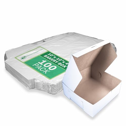 Southern Champion Tray 0973 Bakery Box 10x10x4 in Case/100