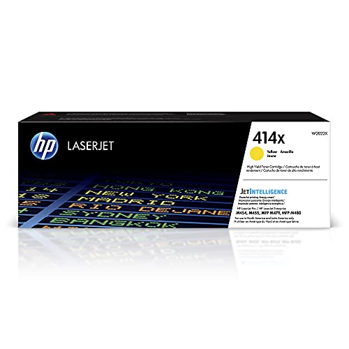 HP 414X Yellow Toner Cartridge W2022X