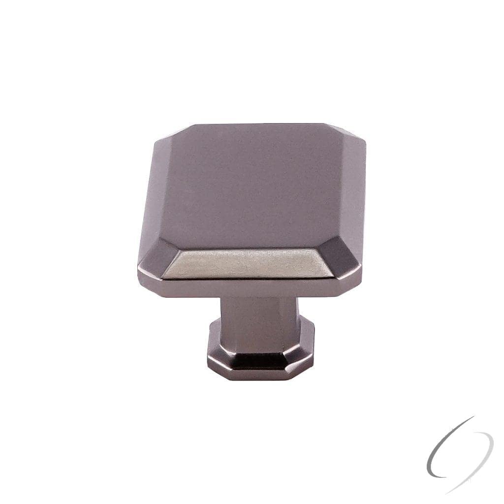 Pride Rectangle Cabinet Knob Dark Pewter
