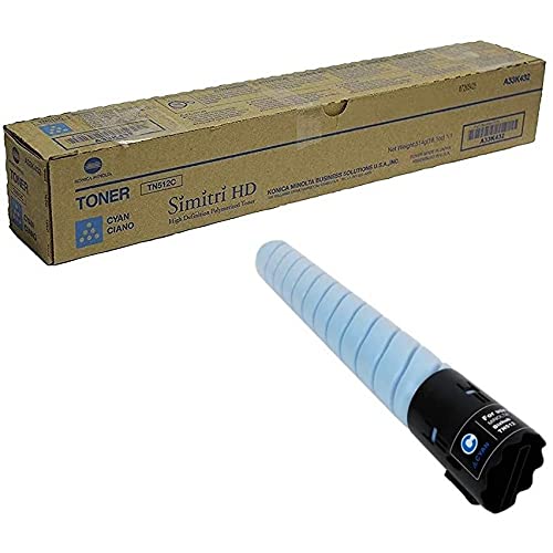 Konica Minolta TN512C Cyan Toner Cartridge A33K432 26K Yield