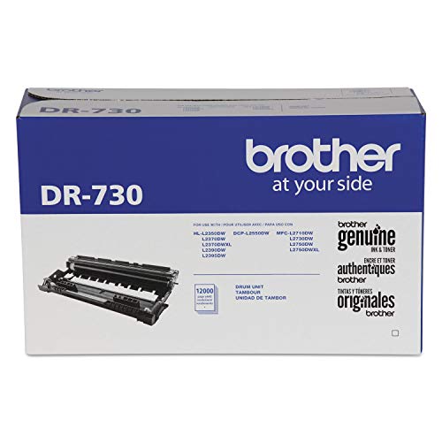 Triplenet Pricing DR730 Drum Unit, Black, Easy Installation, Up to 12,000 Page Yield (Drum Only, Not Toner, Over 1 lb)