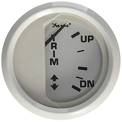 Faria Dress White 2" Trim Gauge GP9712
