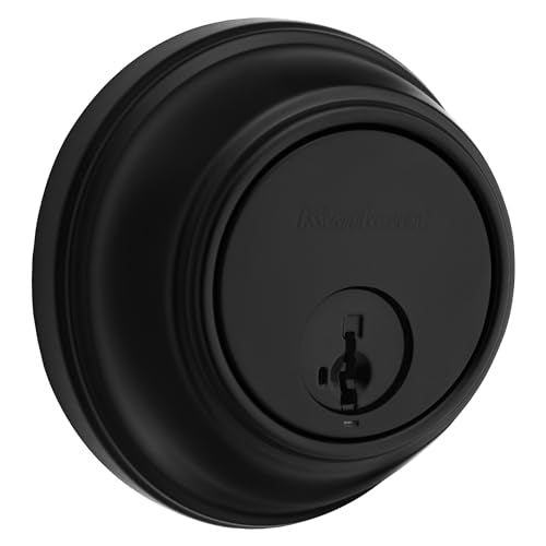 Kwikset 817 Deadbolt Lock 98170-009 Matte Black