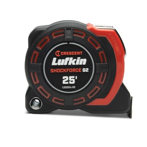 LUFKIN Shockforce Tape Measure 1-1/4" x 25'