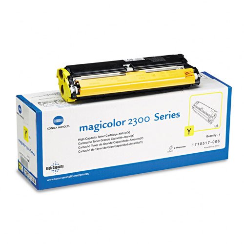 Konica Minolta Magicolor 2300 High Yield Yellow Toner 1710517-006