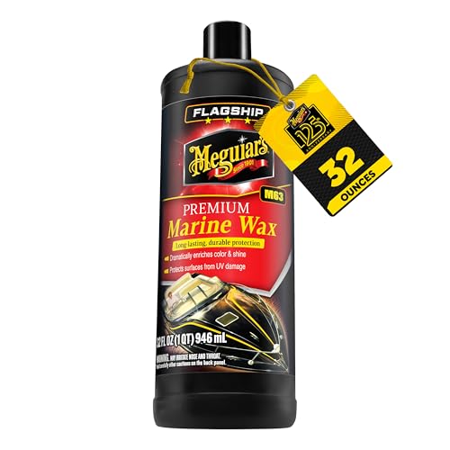 Meguiar's M63 Flagship Marine Wax 32oz