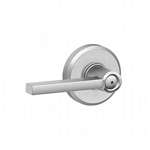 Schlage F40 Latitude Privacy Lock Satin Chrome