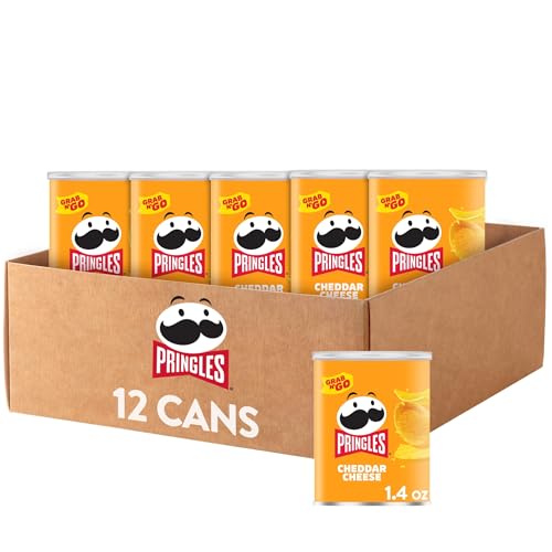 Pringles Cheddar Cheese Crisps 12 Pack