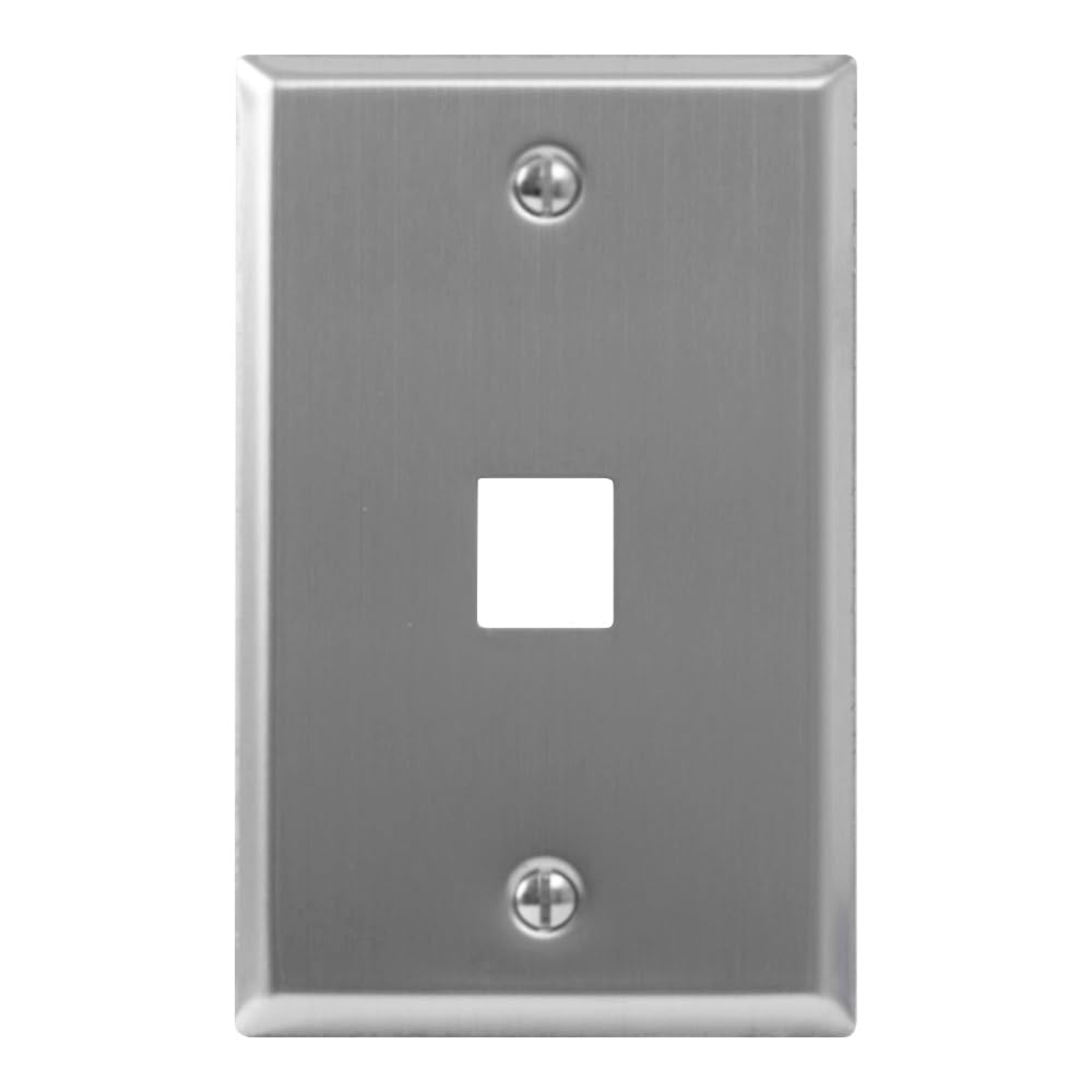 ICC IC107SF1SS- 1Port Face - Stainless Steel