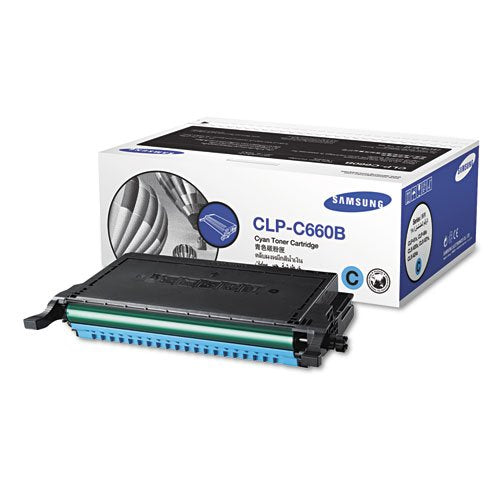 Samsung CLP-C660B, CLP-K660B, CLP-M660B, CLP-Y660B OEM Toner Cartridge Set - Black, Cyan, Magenta and Yellow
