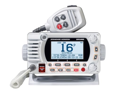 Standard Horizon GX1850 Fixed Mount VHF Radio - White