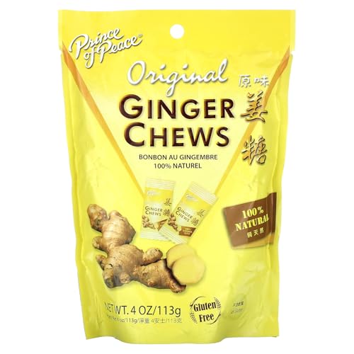 Prince Of Peace Ginger Chews 4 oz Bag