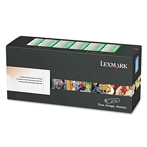 Lexmark 80C1HC0 High-Yield Toner Cartridge, Cyan - in Retail Packaging