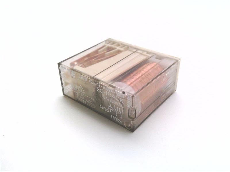 Schrack - Te Connectivity Relay, Safety, Dpdt, 250Vac, 6A - V23047-A1024-A501
