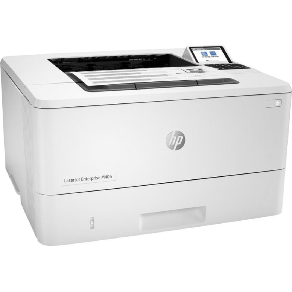 HP LaserJet Enterprise M406 M406dn Desktop Laser Printer - Monochrome 8.7" x 15" x 14.1"