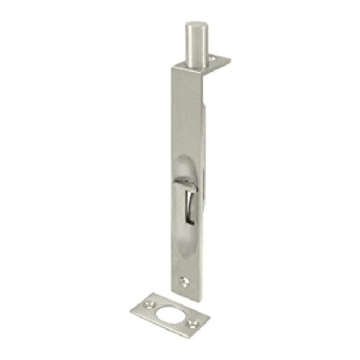 Deltana 6FBS15 HD Square Solid Brass 6-Inch Flush Bolt