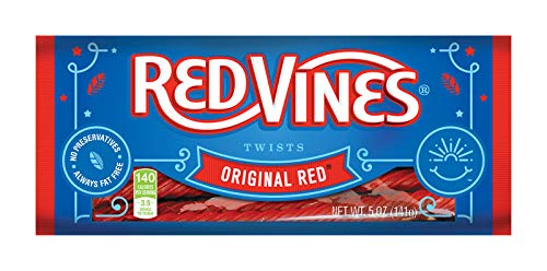 Red Vines Strawberry Licorice Candy 5 oz