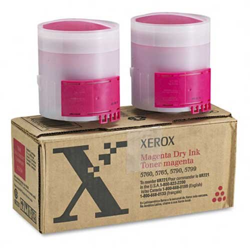 Xerox 6R721 Toner Cartridge (Magenta,2-Pack)